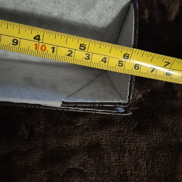 Authentic  Gucci G Logos /Brown Embossed Pattern      Case Only! - Picture 6 of 8